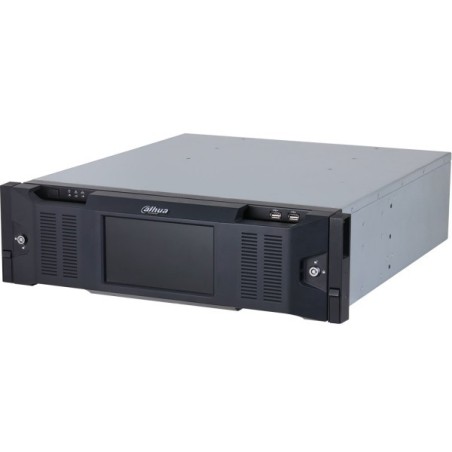 Dahua Video-Server, 256 Kanäle IP, 16x SATA à 20 TB, 3U, schwarz