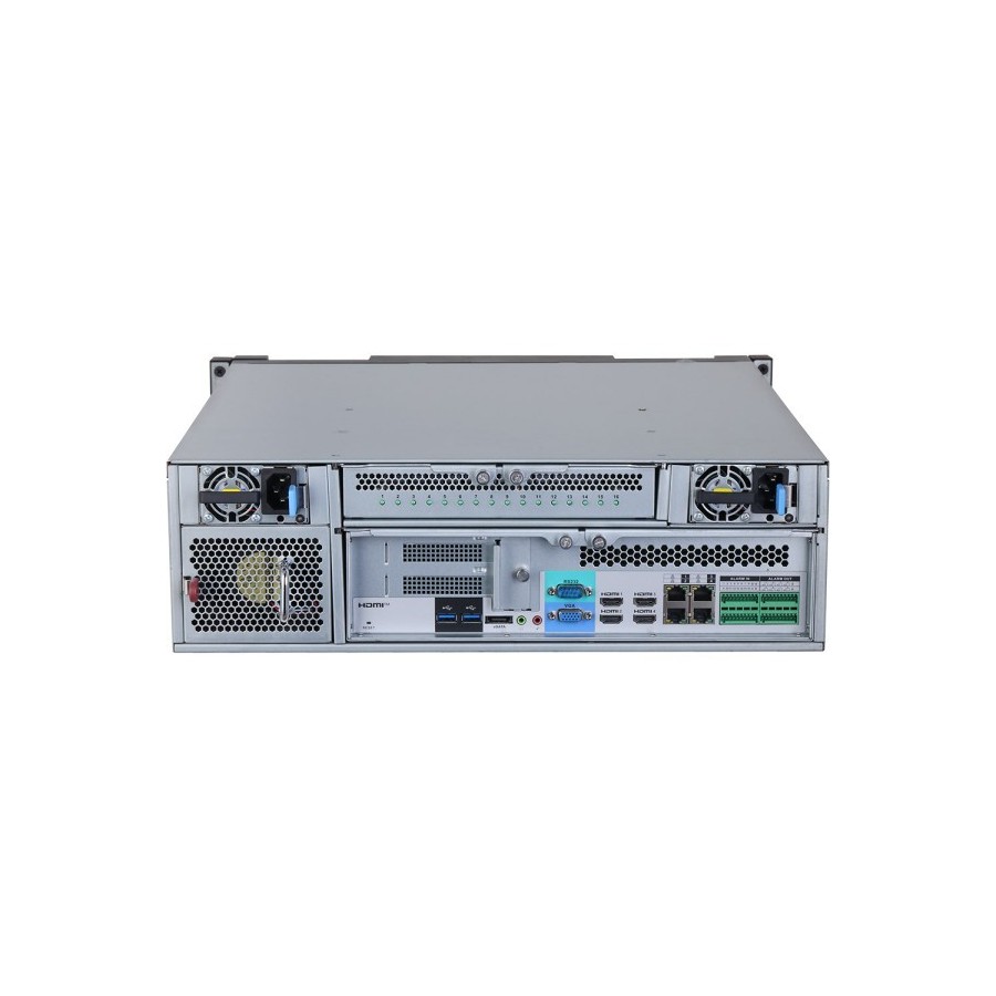 Dahua Video-Server, 256 Kanäle IP, 24x SATA à 20 TB, 4U, schwarz
