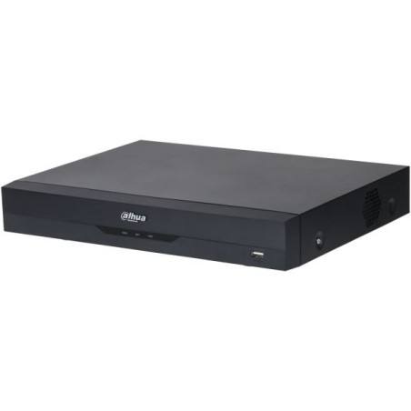 HD-CVI-Rekorder, 8 Kanäle, 16 Kanäle IP, 1x SATA à 16 TB, 1U, schwarz