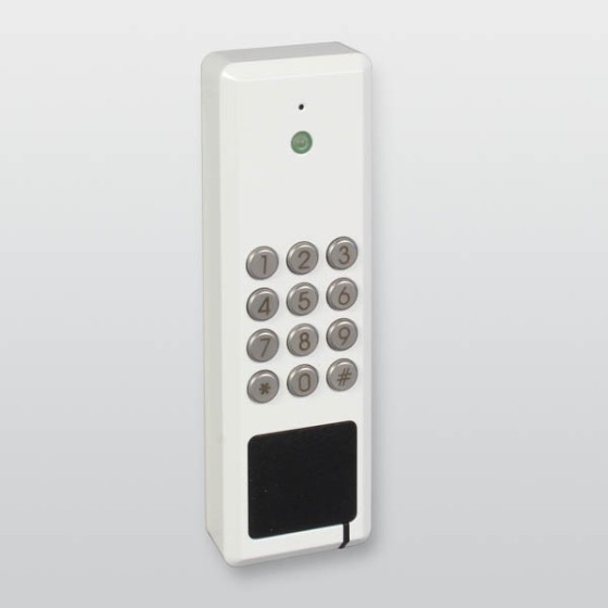 comlock HF-Tastaturleser HMD-TKWA - Weiß pulverbeschichtet