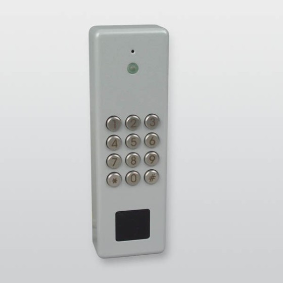comlock HF-Tastaturleser R/K-ED - Silber pulverbeschichtet