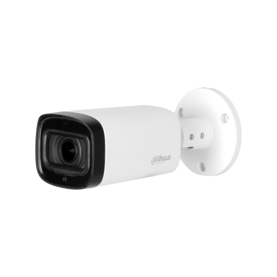 Dahua HD-CVI-Bullet-Kamera, 2 MP, 2,7 - 12 mm, IR 80 m, IP67, weiß