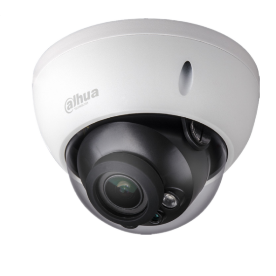 Dahua HD-CVI-Dome-Kamera, 5 MP, 2,7 - 12 mm, IR 30 m, IP67, weiß