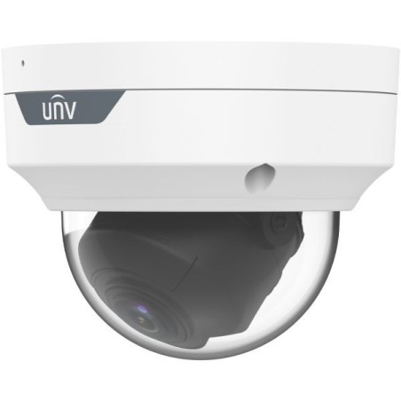 Uniview HD-CVI-Dome-Kamera, 5 MP, 2,8 - 12 mm, IR 30 m, IP67, IK 10, weiß