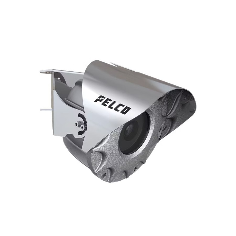 Pelco explosionsgeschützte IP-PTZ-Bullet-Kamera, 6MP, 4,9-8 mm, silber