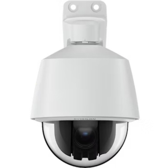 Avigilon IP-PTZ-Dome-Kamera, 4MP, 6,5-162,5mm, Mikrofon, IP66, grau