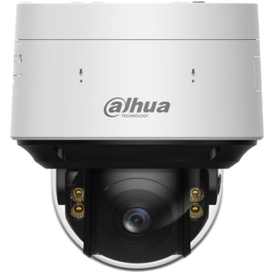 IP-PTZ-Dome-Kamera, 4 MP, 2,8 - 12 mm, IR 40 m, IP67, IK10, weiß