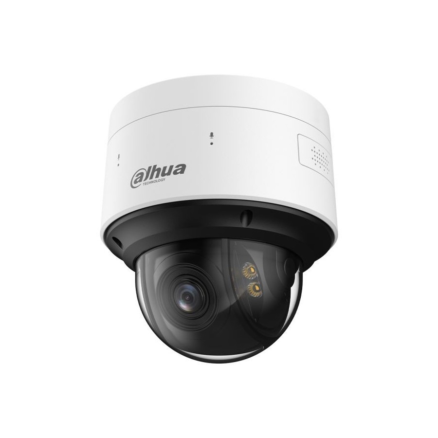 IP-PTZ-Dome-Kamera, 4 MP, 2,8 - 12 mm, IR 40 m, IP67, IK10, weiß