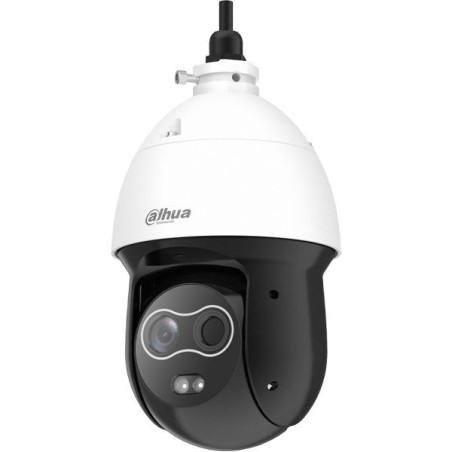 Dahua IP-Thermal-PT-Dome-Kamera, 4 MP, 1012 mm, IP66, weiß
