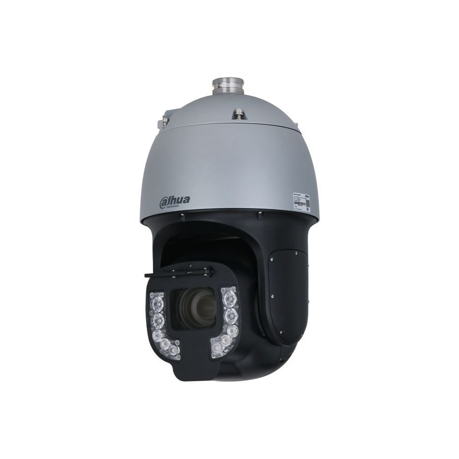Dahua IP-PTZ-Dome-Kamera, 8 MP, 6,25 - 300 mm, IR 500 m, grau