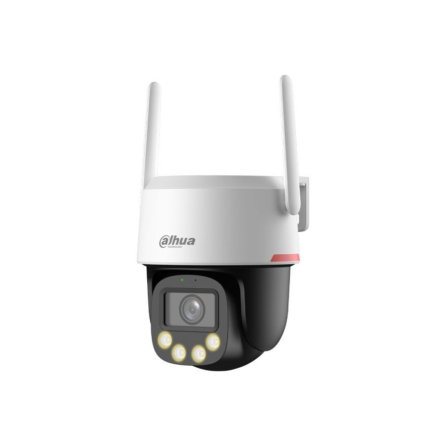 Dahua IP-WLAN-PT-Dome-Kamera, 5 MP, 3,6 mm, IP66, weiß