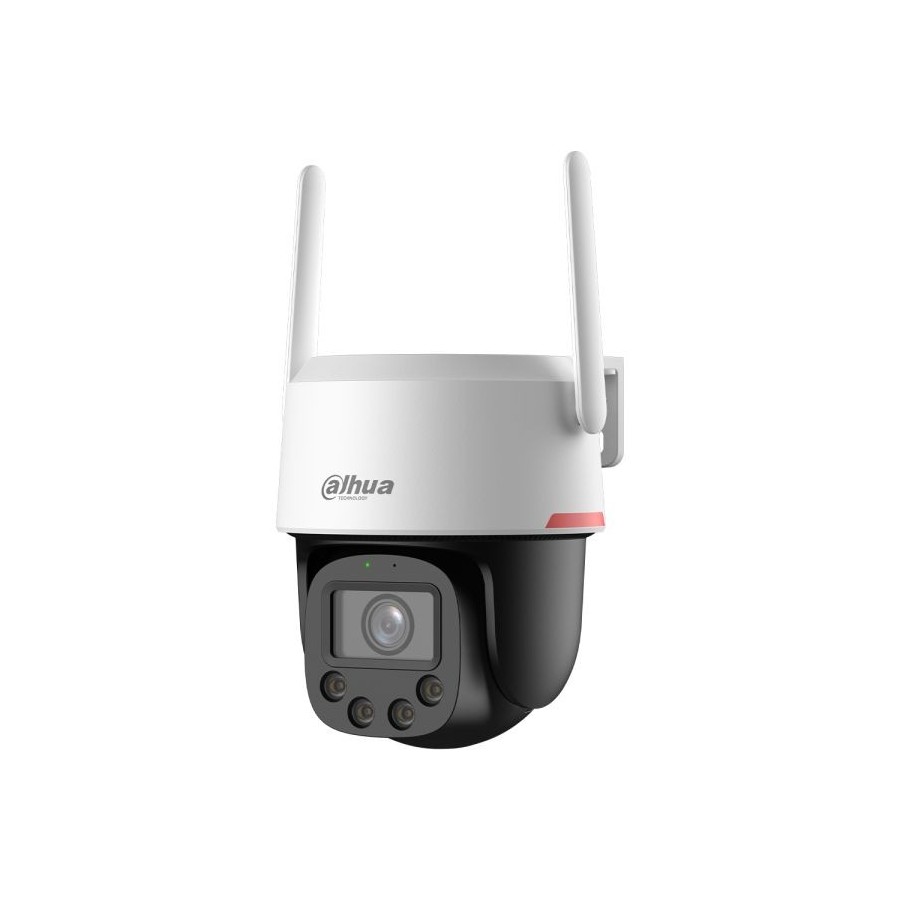 Dahua IP-WLAN-PT-Dome-Kamera, 5 MP, 3,6 mm, IP66, weiß