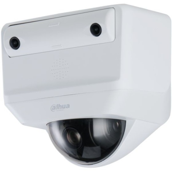 Dahua IP-PTZ-Panorama-Spezial-Kamera, 2x 4 MP, 2,28 - 32 mm, weiß