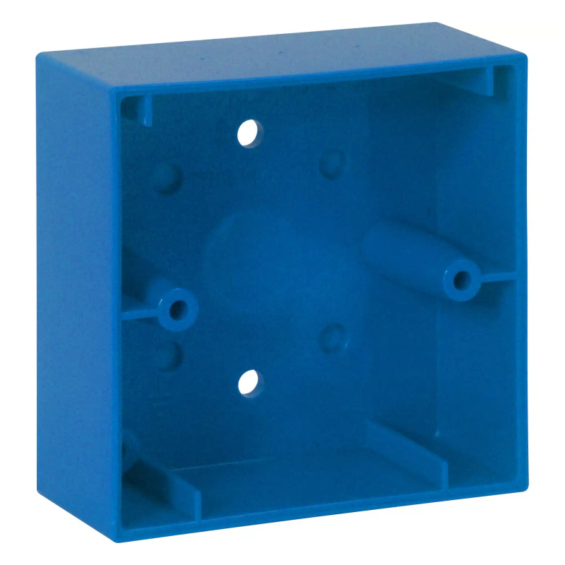 Montagegehäuse aP für kleine Handmelder blau, ähnlich RAL 5015