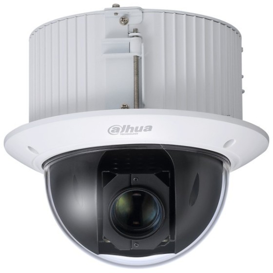 Dahua HD-CVI-PTZ-Dome-Kamera, 2MP, 4,8-120mm, weiß, Unterputz