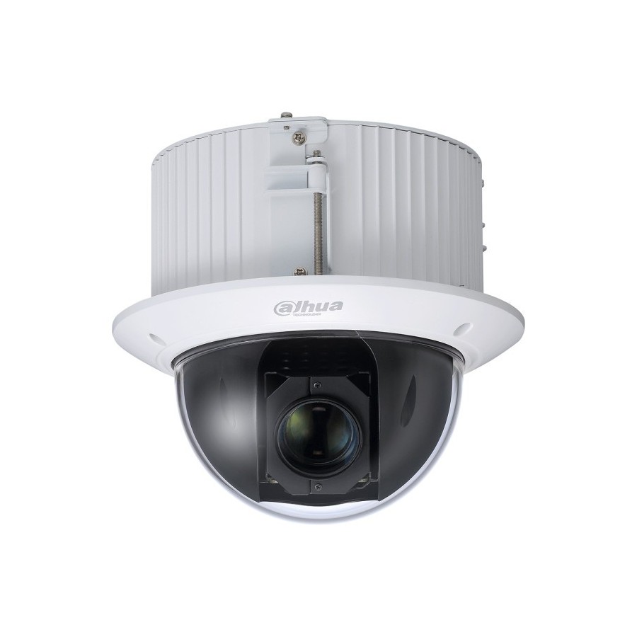 Dahua HD-CVI-PTZ-Dome-Kamera, 2MP, 4,8-120mm, weiß, Unterputz