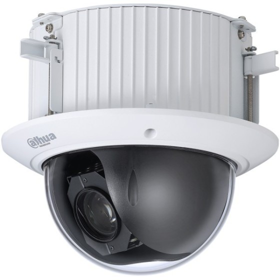 Dahua HD-CVI-PTZ-Dome-Kamera, 2MP, 4,8-120mm, weiß, Unterputz