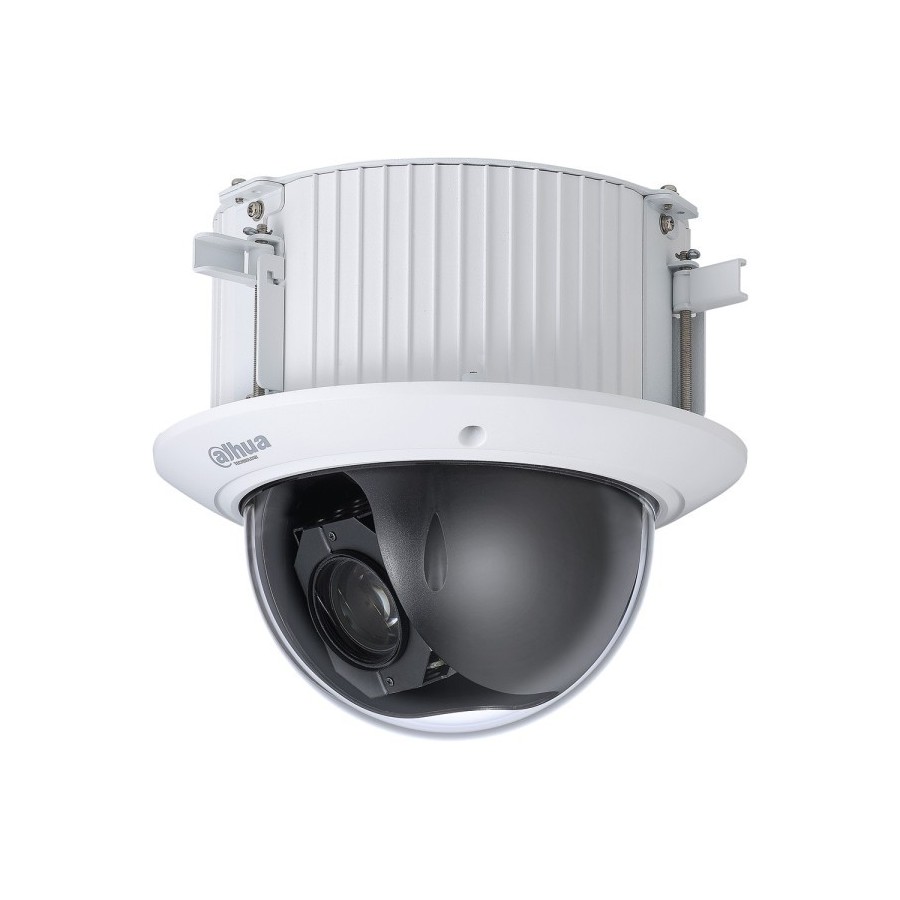 Dahua HD-CVI-PTZ-Dome-Kamera, 2MP, 4,8-120mm, weiß, Unterputz