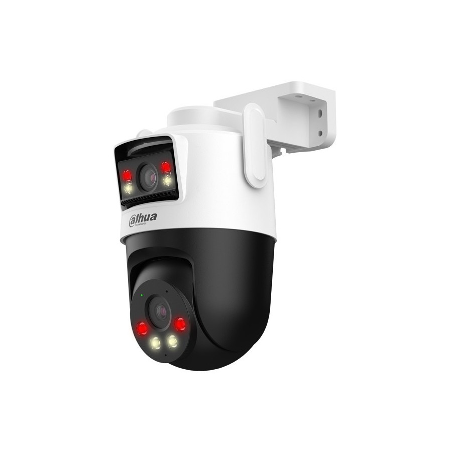Dahua IP-WLAN-PT-Dome-Kamera, 2 x 3 MP, 2,8/6 mm, IR 30/50 m, weiß