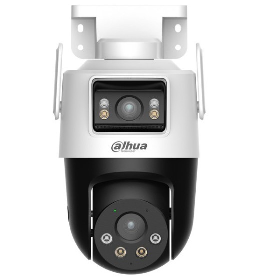 Dahua IP-WLAN-PT-Dome-Kamera, 2 x 3 MP, 2,8/6 mm, IR 30/50 m, weiß