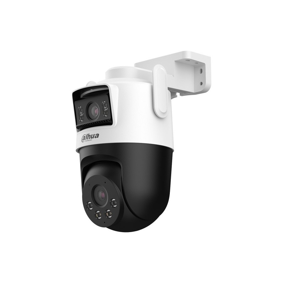 Dahua IP-WLAN-PT-Dome-Kamera, 2 x 3 MP, 2,8/6 mm, IR 30/50 m, weiß