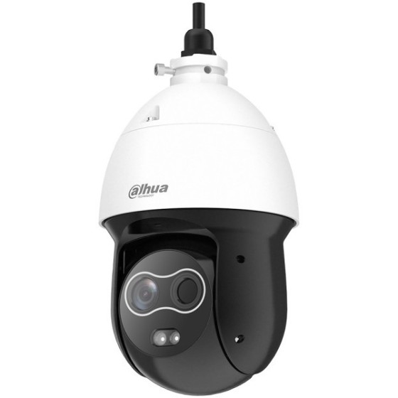 Dahua IP-Thermal-Speed-Dome-Kamera, 4 MP, 3,54 mm, IP66, weiß