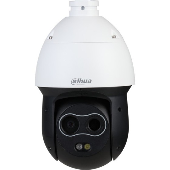 Dahua IP-Thermal-Speed-Dome-Kamera, 4 MP, 78 mm, IP66, weiß