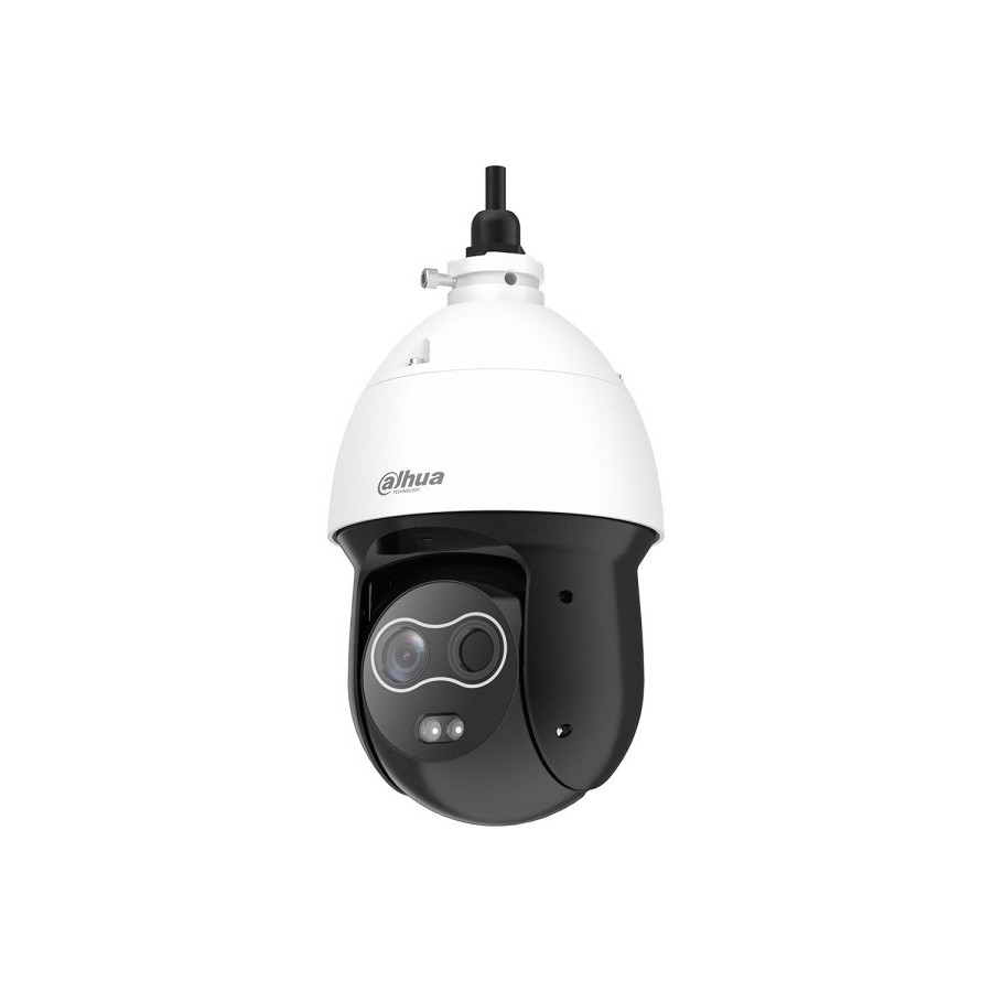 Dahua IP-Thermal-Speed-Dome-Kamera, 4 MP, 78 mm, IP66, weiß