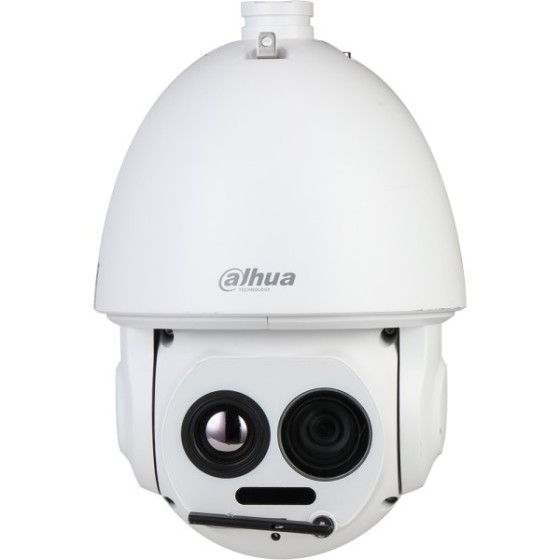 Dahua IP-Thermal-Speed-Dome-Kamera 4MP, 73,95-177,75mm, weiß