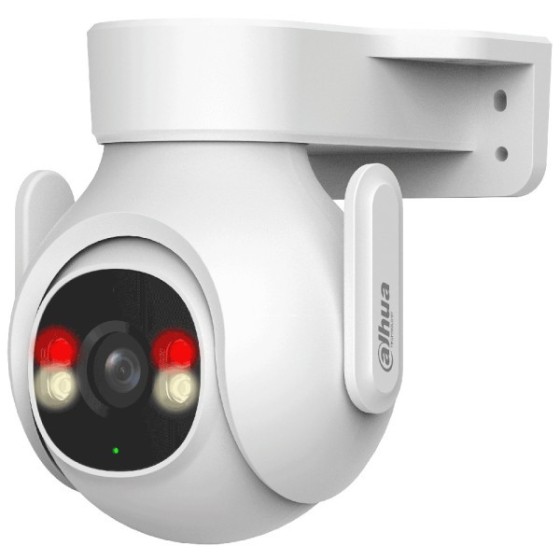 Dahua WLAN-PT-Dome-Kamera, 5 MP, 3,6 mm, IR 30 m, IP66, weiß