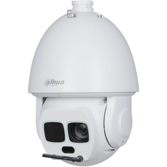 Dahua IP-PTZ-Dome-Kamera, 4MP, 3,95-177,7mm, IR 300m, IP67, weiß