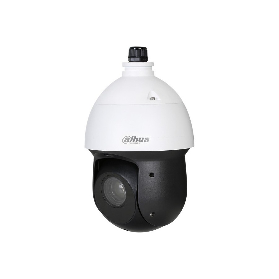Dahua IP-PTZ-Dome-Kamera, 8 MP, 5 - 125 mm, IR 100 m, IP66, weiß