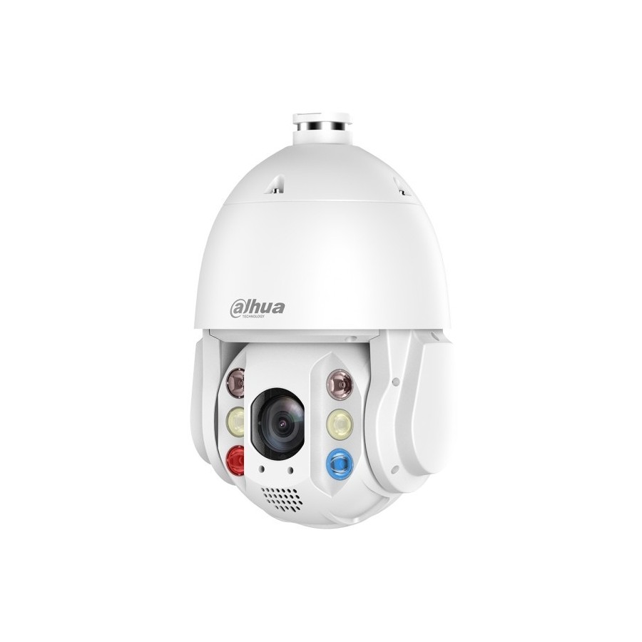 Dahua IP-PTZ-Dome-Kamera, 4MP, 4,8-154mm, IR 150m, 4G, IP66, weiß
