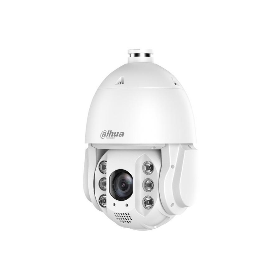 Dahua IP-PTZ-Dome-Kamera, 4MP, 4,8-154mm, IR 150m, 4G, IP66, weiß