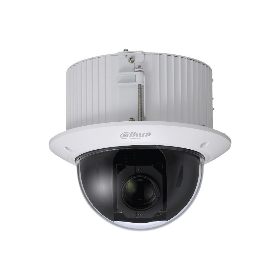 Dahua IP-PTZ-Dome-Kamera, 2MP, 4,5-144mm, IK10, weiß, Unterputz