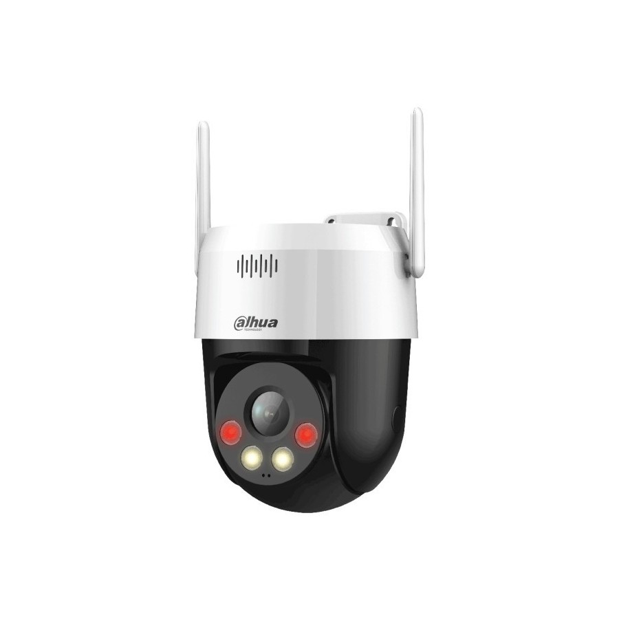 Dahua IP-WLAN-PT-Dome-Kamera, 3 MP, 4 mm, IR, IP67, weiß