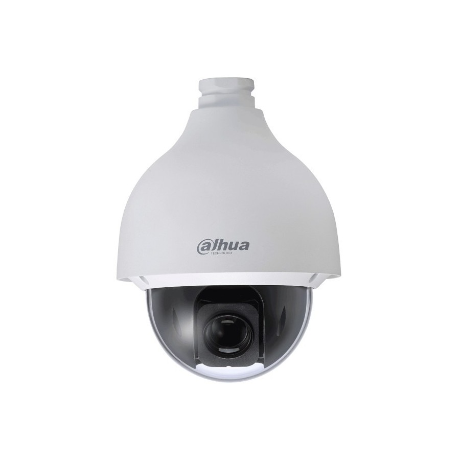 Dahua IP-PTZ-Dome-Kamera, 2 MP, 4,5 - 144 mm, IP67, IK10, weiß