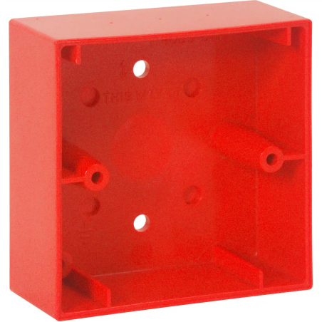 Montagegehäuse aP für kleine Handmelder rot, ähnlich RAL 3020