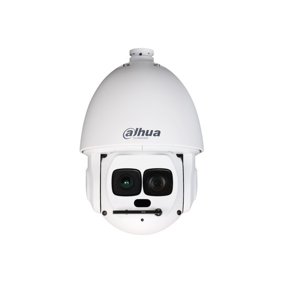 Dahua IP-PTZ-Dome-Kamera, 2 MP, 3,95 - 177,7 mm, IR 550 m, IP67, weiß