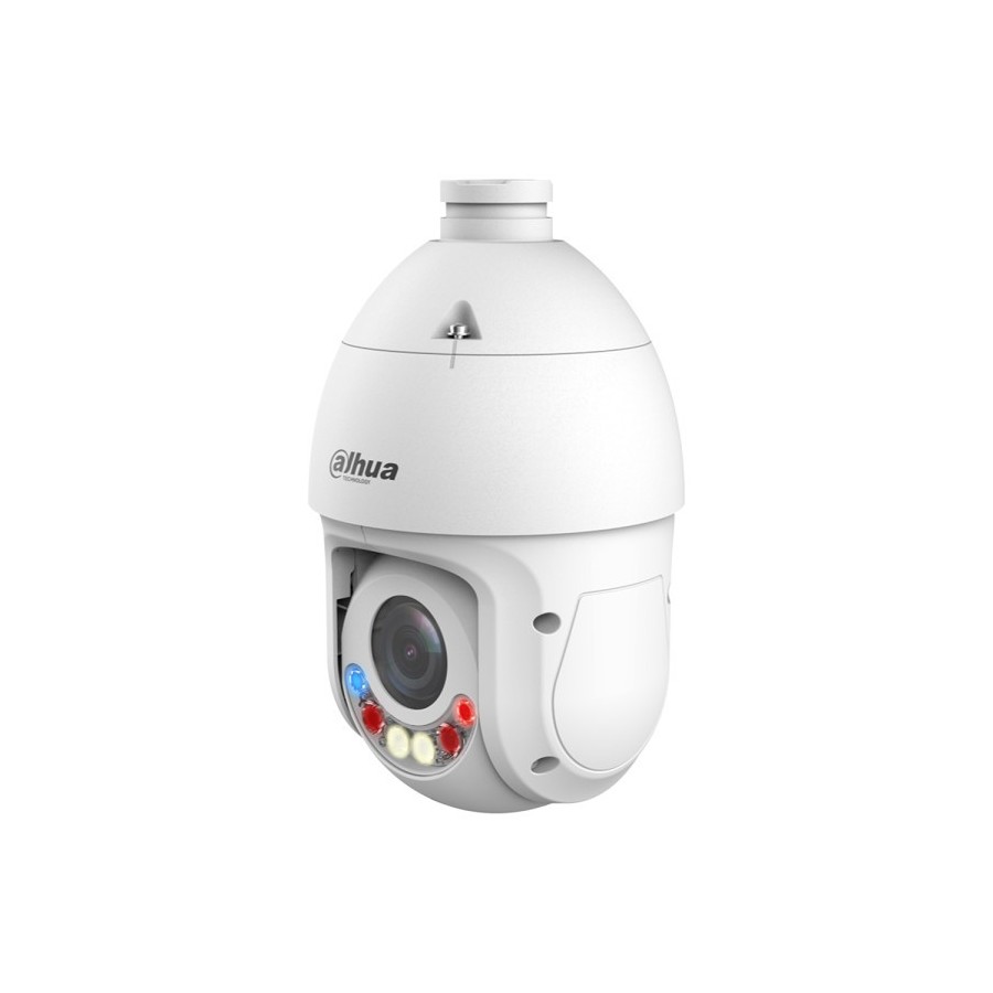 Dahua IP-PTZ-Dome-Kamera, 4 MP, 5 - 125 mm, IR 100 m, IP66, weiß