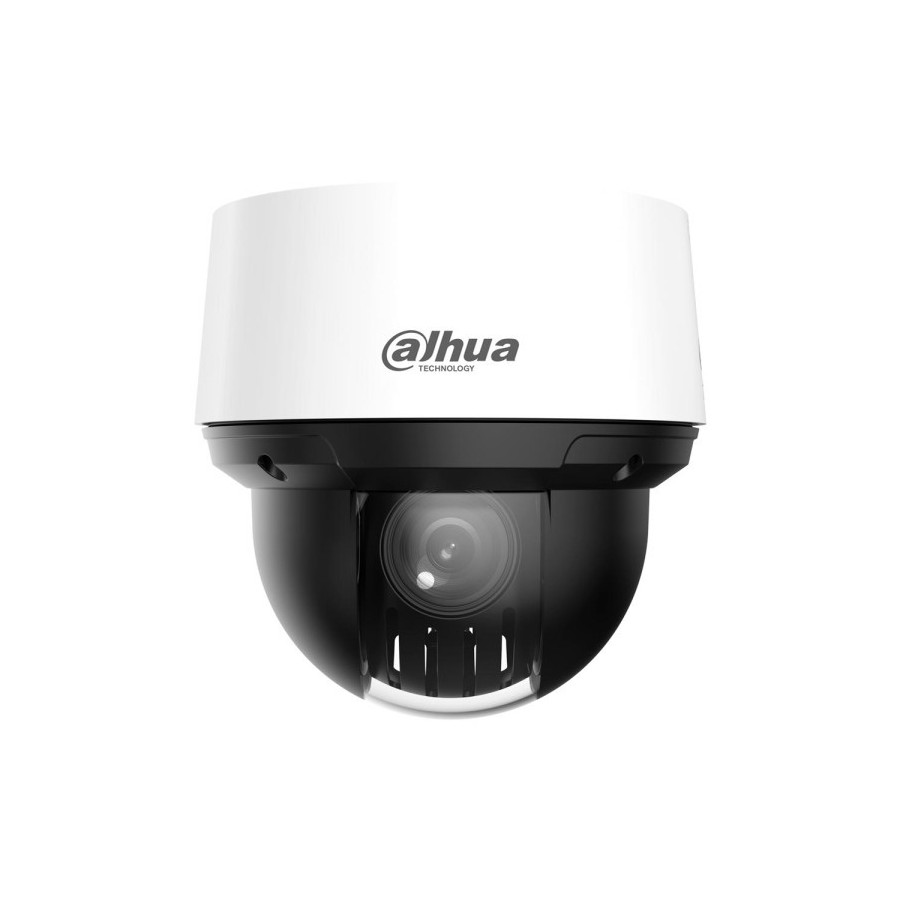 Dahua IP-PTZ-Dome-Kamera, 4MP, 5 - 125mm Vario, IR 100m, IP66, weiß