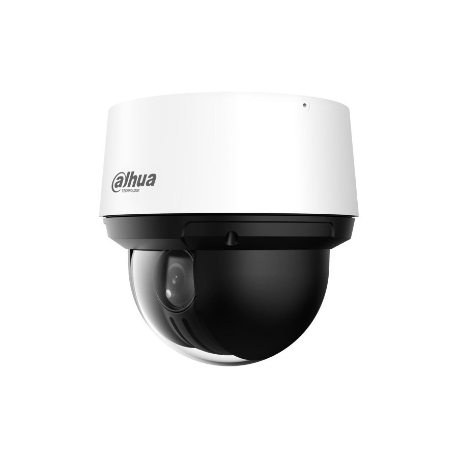 Dahua IP-PTZ-Dome-Kamera, 4MP, 5 - 125mm Vario, IR 100m, IP66, weiß