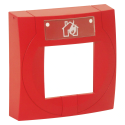 Handmelder kleines Gehäuse rot, ähnlich RAL 3020