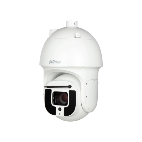 Dahua IP-PTZ-Dome-Kamera, 4 MP, 5,6 - 223 mm, IR 500 m, IP67, weiß