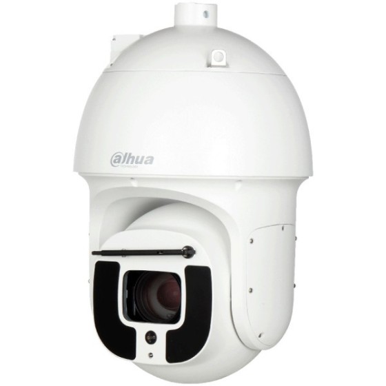 Dahua IP-PTZ-Dome-Kamera, 8 MP, 5,6 - 223 mm, IR 500 m, IP67, weiß
