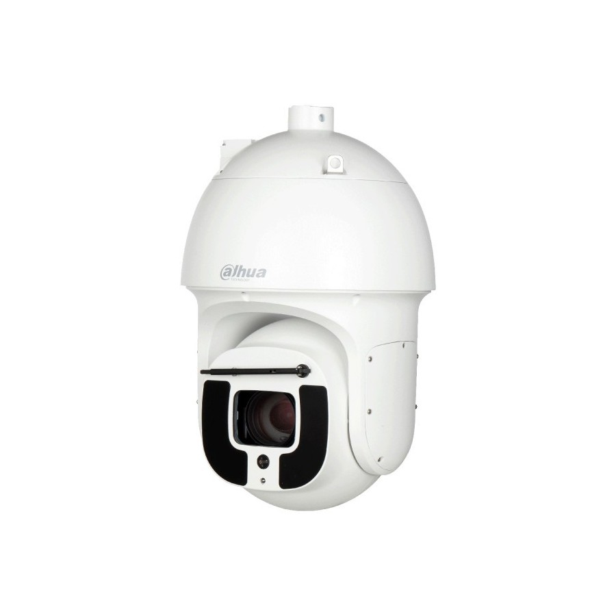 Dahua IP-PTZ-Dome-Kamera, 8 MP, 5,6 - 223 mm, IR 500 m, IP67, weiß