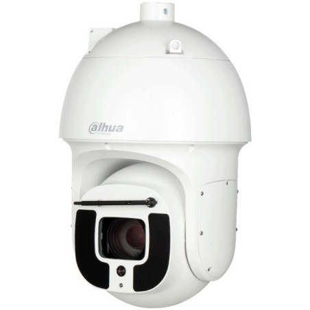Dahua IP-PTZ-Dome-Kamera, 8 MP, 5,6 - 223 mm, IR 500 m, IP67, weiß