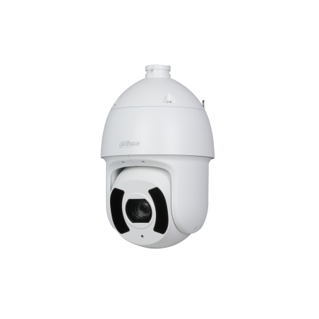 Dahua IP-PTZ-Dome-Kamera, 2 MP, 4,8 - 120 mm, IR 250 m, IP67, weiß
