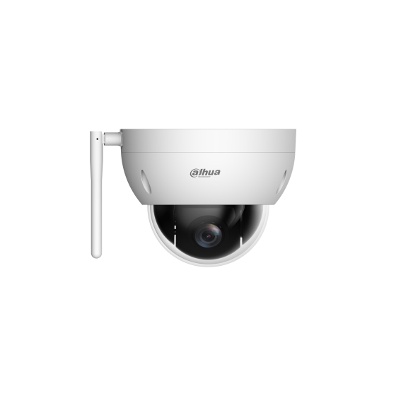 Dahua IP-WLAN-PTZ-Dome-Kamera, 4 MP, 2,8 - 12 mm, IP66, weiß