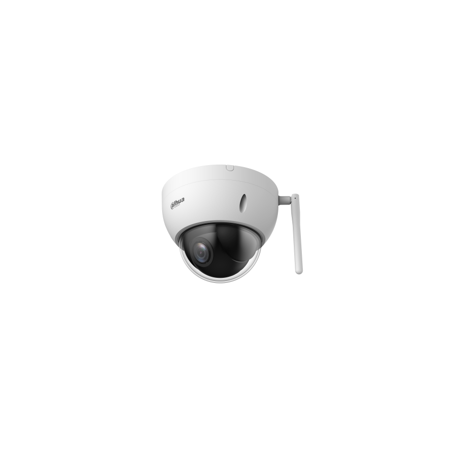 Dahua IP-WLAN-PTZ-Dome-Kamera, 4 MP, 2,8 - 12 mm, IP66, weiß